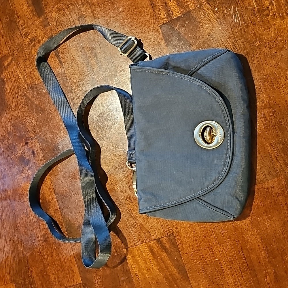 Grey Baggallini International Seville Crossbody Purse